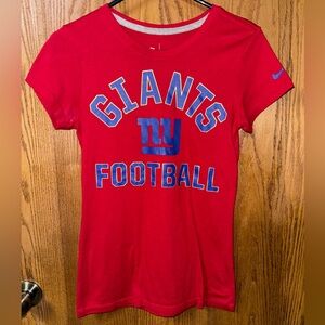 NFL Red Nike Team Apparel Tee with White Logo